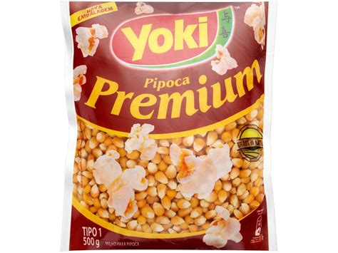 Milho De Pipoca Yoki Premium 500g Milho De Pipoca Magazine Luiza