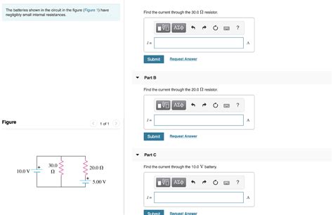 Solved The Batteries Shown In The Circuit In The Figure Chegg