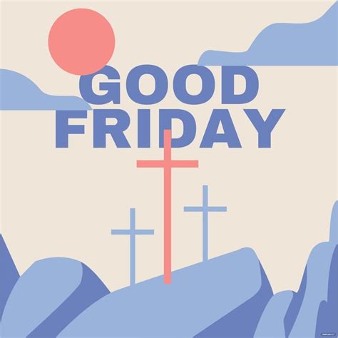 Good Friday Holiday Vector in Illustrator, SVG, JPG, EPS, PNG ...