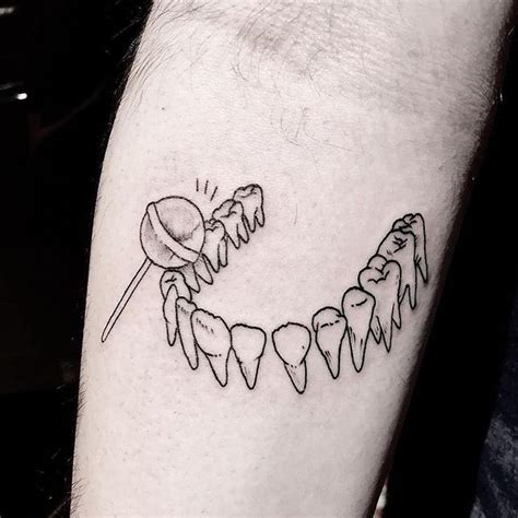 Sweet teeth by @killedbysofa . . . #tattoo #ink #pdxtattoo # ...