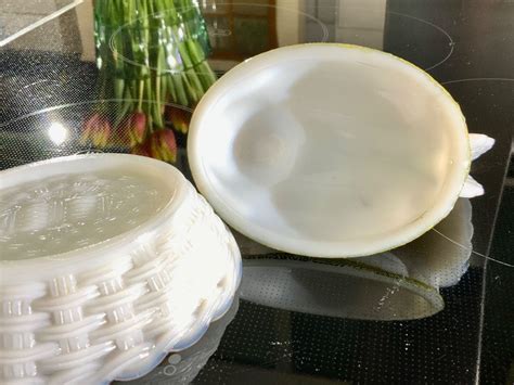 Art Deco Deckeldose Terrine Opalinglas Vallerysthal France Kaufen Auf