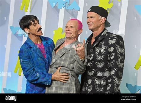 Red Hot Chili Peppers Attending The Mtv Video Music Awards Held At The Prudential Center In