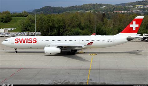 HB JHE Airbus A330 343 Swiss David Cook JetPhotos