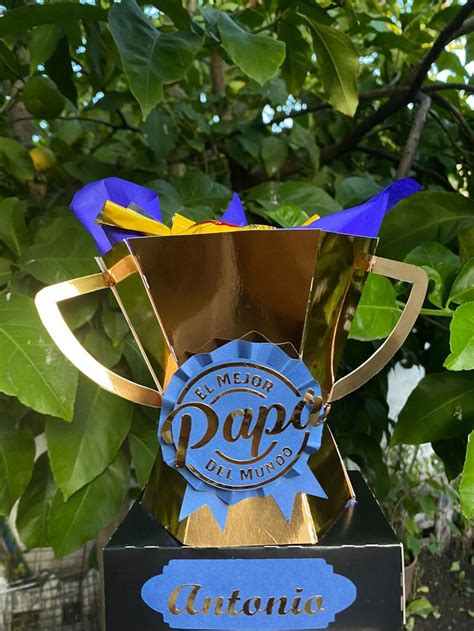 Día Del Papá Copa Al Mejor Papá Día Del Papá Dia Del Padre Papelería