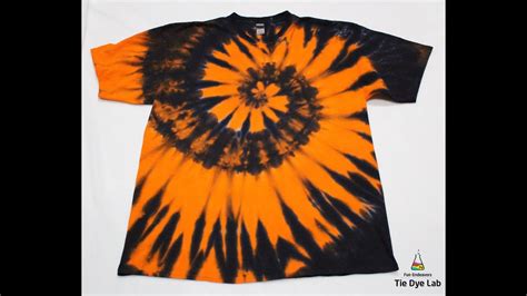 Orange Black Tie Dye Shirt | vlr.eng.br