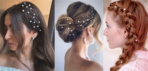 Perlas en el cabello la tendencia que te hará lucir mega fashion