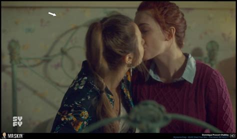 Naked Dominique Provost Chalkley In Wynonna Earp