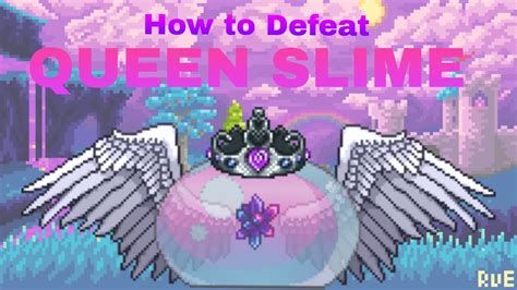 How To Defeat Queen Slime Tips And Tricks Mobile Terraria Youtube