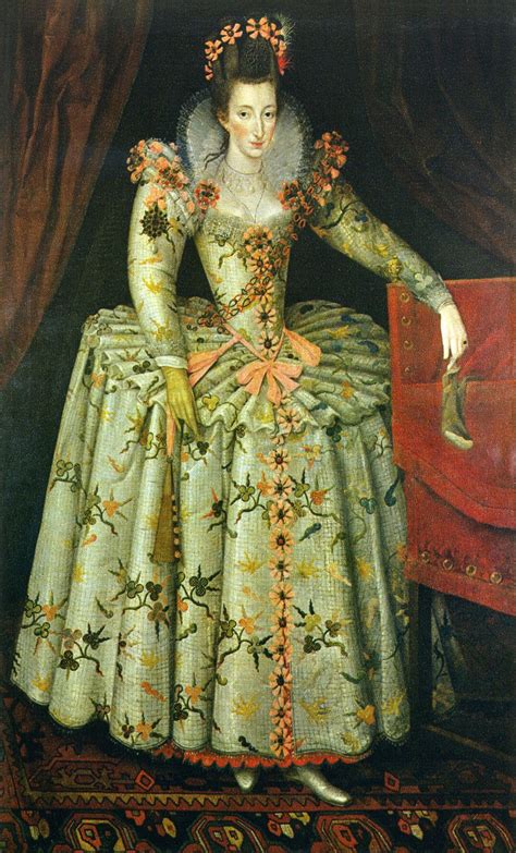 ca. 1605 Anne Vavasour attributed to John de Critz (location ?) | Grand ...