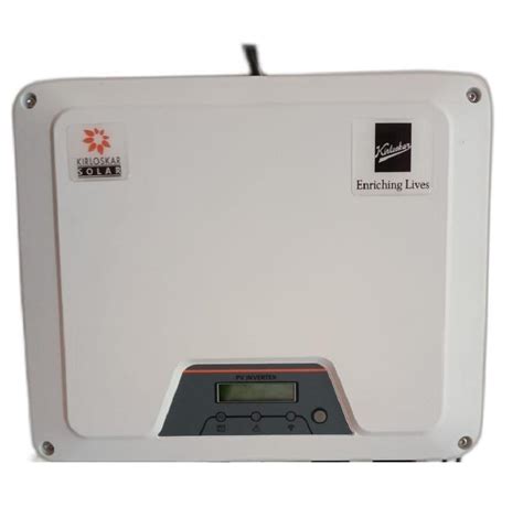 5 KW 220V Kirloskar Solar PV On Grid Inverter At Rs 45000 In Bengaluru