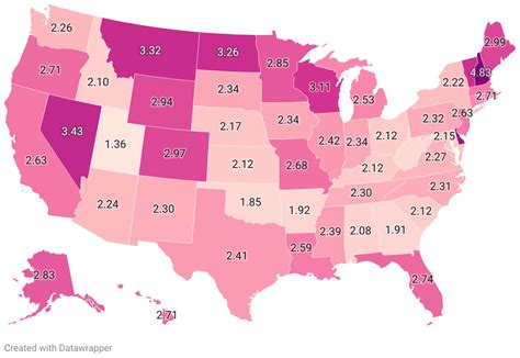 Alcohol Consumption By State 2024