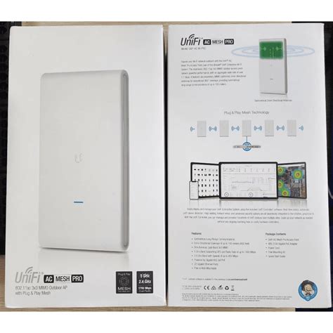 Thiết bị thu phát sóng WiFi Ubiquiti UniFi AP AC Mesh Pro chính hãng