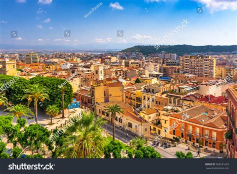 cagliari sardinia italy cityscape stock photo  shutterstock