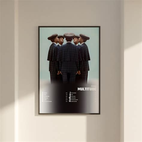 Stromae Multitude Album Cover Poster Wall Art Stromae Etsy