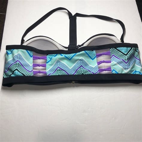 Swimsuits For All Swim Swimsuits For All Blue And Purple Bikini Top 8 Poshmark