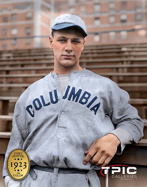 Lou Gehrig - Columbia University (1923)