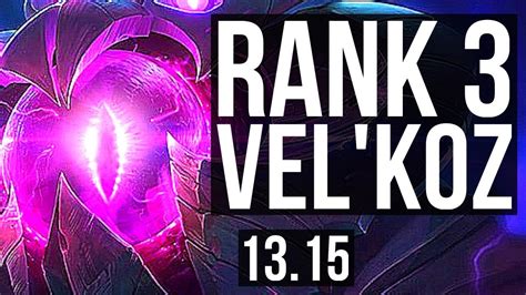 Vel Koz Nami Vs Samira Thresh Adc Rank Vel Koz M