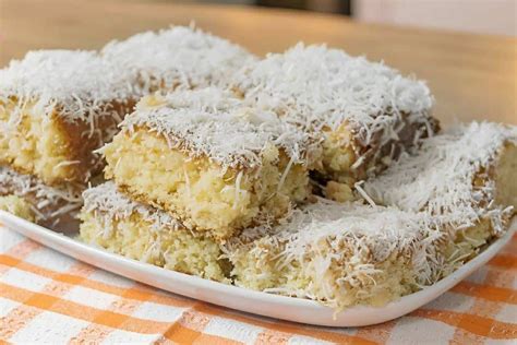 Bolo Toalha Felpuda Um Bolo De Coco Molhadinho Que Sucesso No Sul Do