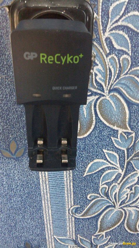 Отзыв про Зарядное устройство + аккумулятор GP Recyko GPAR04GS: "Было ...