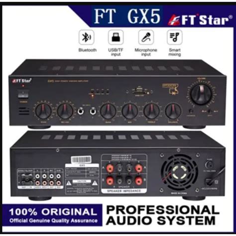 Megapro FT Star GX5 GX 5 High Power Professional Videoke Amplifier With