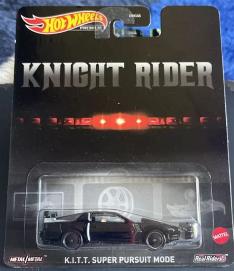 Hot Wheels Premium Knight Rider K I T T Super Pursuit Mode Eur Picclick Fr