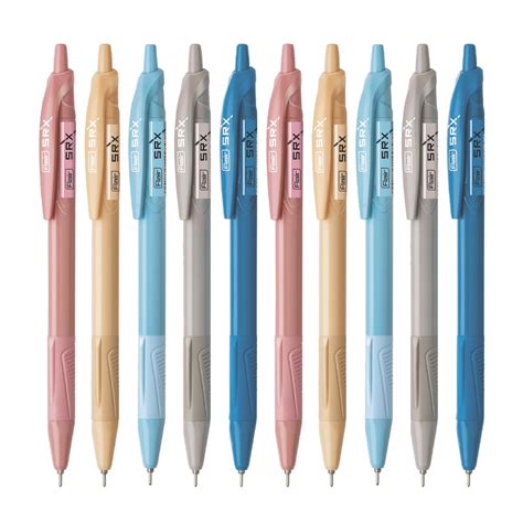 FLAIR SRX 0.7mm Retractable Ball Pen Box Pack | Triangular Grip For ...
