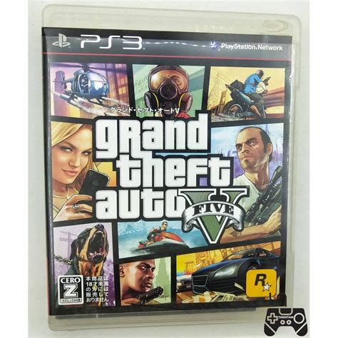 แผ่นแท้ Grand Theft Auto V PS3 (JP) แผ่นแท้ GTA V PS3 | Shopee Thailand