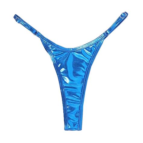 Costume Da Bagno Slip Bikini Sexy A Vita Bassa Da Donna Con Perizoma EBay