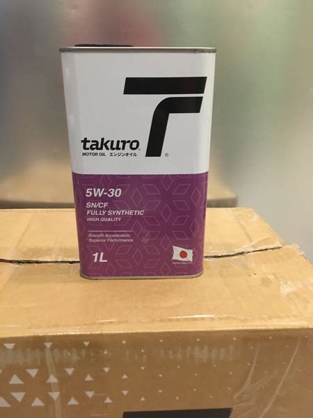 Масло моторное Takuro 5W-30 Синтетическое - купить в интернет-магазине ...