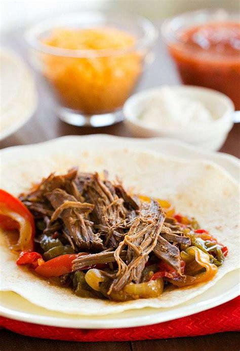 Crock Pot Steak Fajitas Recipe