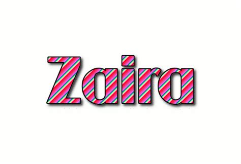 Zaira Logo Outil De Conception De Nom Gratuit à Partir De Texte