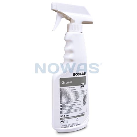 Ecolab Chromol Stål/ metallglans 500 ml. - Spesialrengjøring - NOWAS AS
