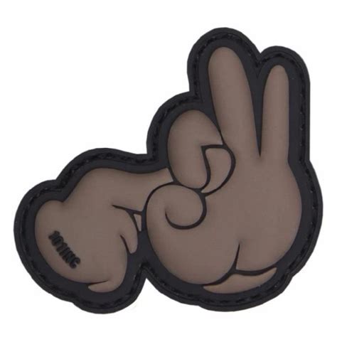 PATCH ECUSSON 3D PVC VELCRO DOIGT FUCK YOU GRIS Cdiscount Beaux Arts et Loisirs créatifs