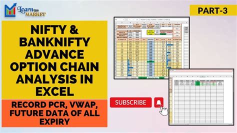 Nifty Banknifty Advance Option Chain Analysis In Excel Record PCR