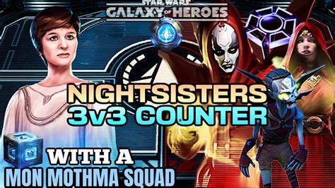 3v3 MERRIN OC NIGHTSISTERS COUNTER W MON MOTHMA CARA DUNE KYLE