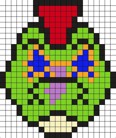 Monty Gator Perler Bead Pattern Bead Sprites Characters Fuse Bead