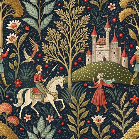 Medieval Tapestry – FabricMegaStore.com