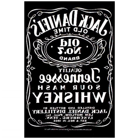 Jack Daniels Logo Vector Printable Templates Free