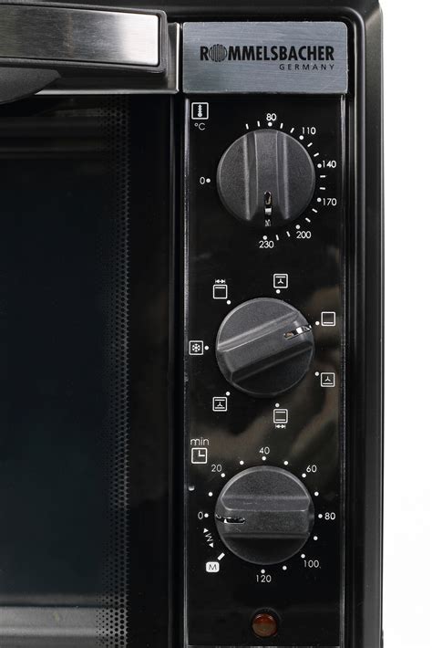 Компактная электрическая духовка Rommelsbacher BG 1550 с грилем и ...