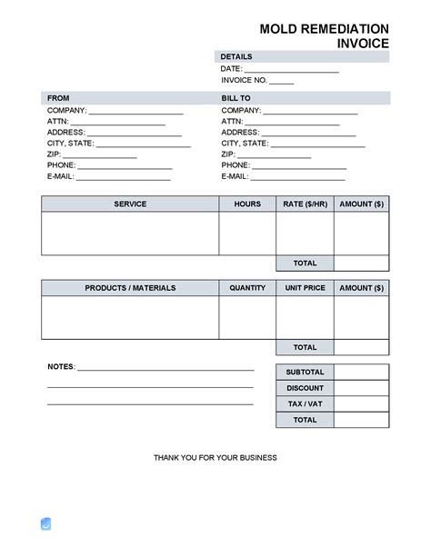 Mold Remediation Plan Template