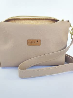 Bolsa De Mao Basica Nude Compre Produtos Personalizados No Elo