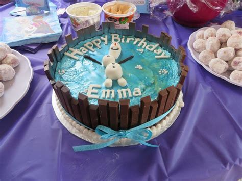 Frozen Cake Idea Olaf In A Hot Tub Frozen Birthday Party Frozen Cake Frozen Birthday