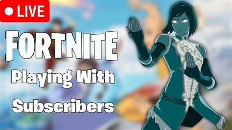 🔴fortnite Live Chapter 5 Season 2 Zero Build Squads With Subscribers New Avatar Bp Out Youtube