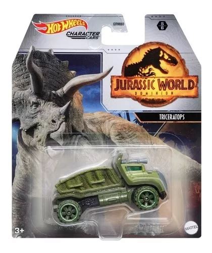 Hot Wheels Dinos Jurassic World Character Triceratops Caminh Parcelamento Sem Juros
