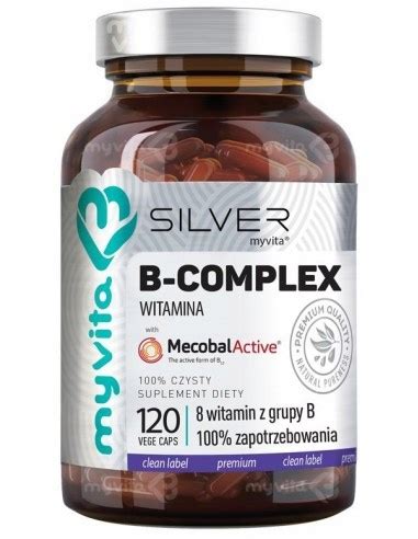 Witamina B Complex Silver MyVita 120 Kaps 12705778511 Allegro Pl