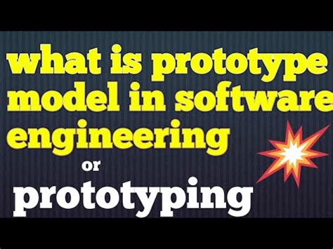 What Is Prototype Model In Software Engineering Prototyping