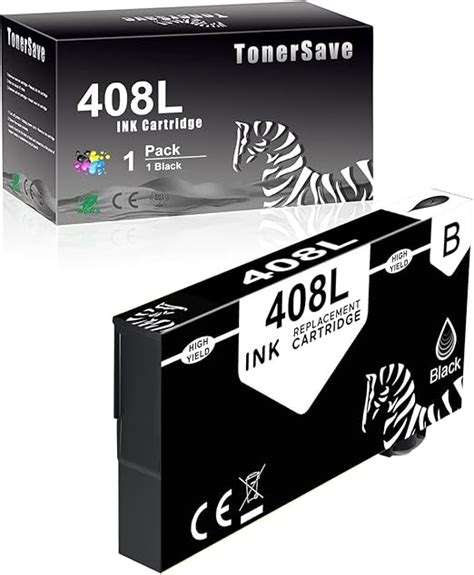 TonerSave 408 408L Multipack Ink Cartridges For Epson Workforce Pro WF