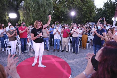 Susana Díaz Lanza En El Cierre De La Campaña Un Llamamiento A Unir Al Partido Andalucía