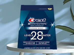 Amazon.com: Crest 3D Whitestrips, Supreme Flexfit, Teeth Whitening ...