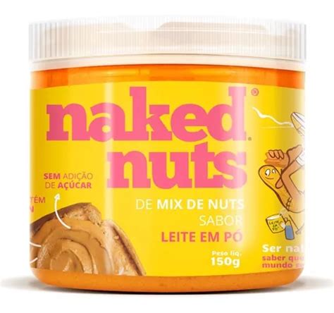 Pasta De Mix De Nuts Sabor Leite Em P Naked Nuts G